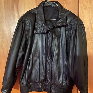 Women’s Black Leather Jacket